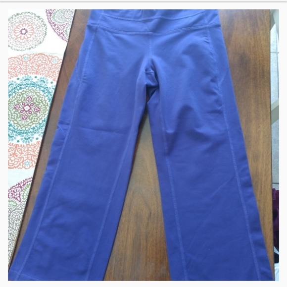 Athleta Pants - NWOT S Athleta Purple Reactor Activewear Capris